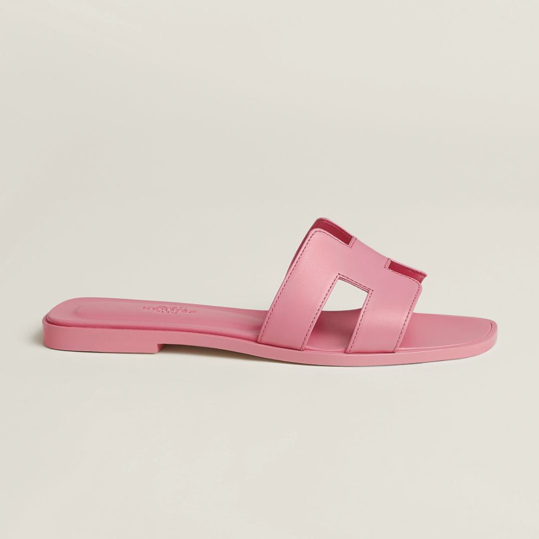 HERMES Oran Sandals - Candy Pink
